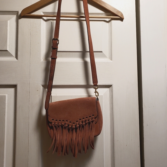 Beautiful Rebecca Minkoff suede crossbody. - Picture 3 of 10